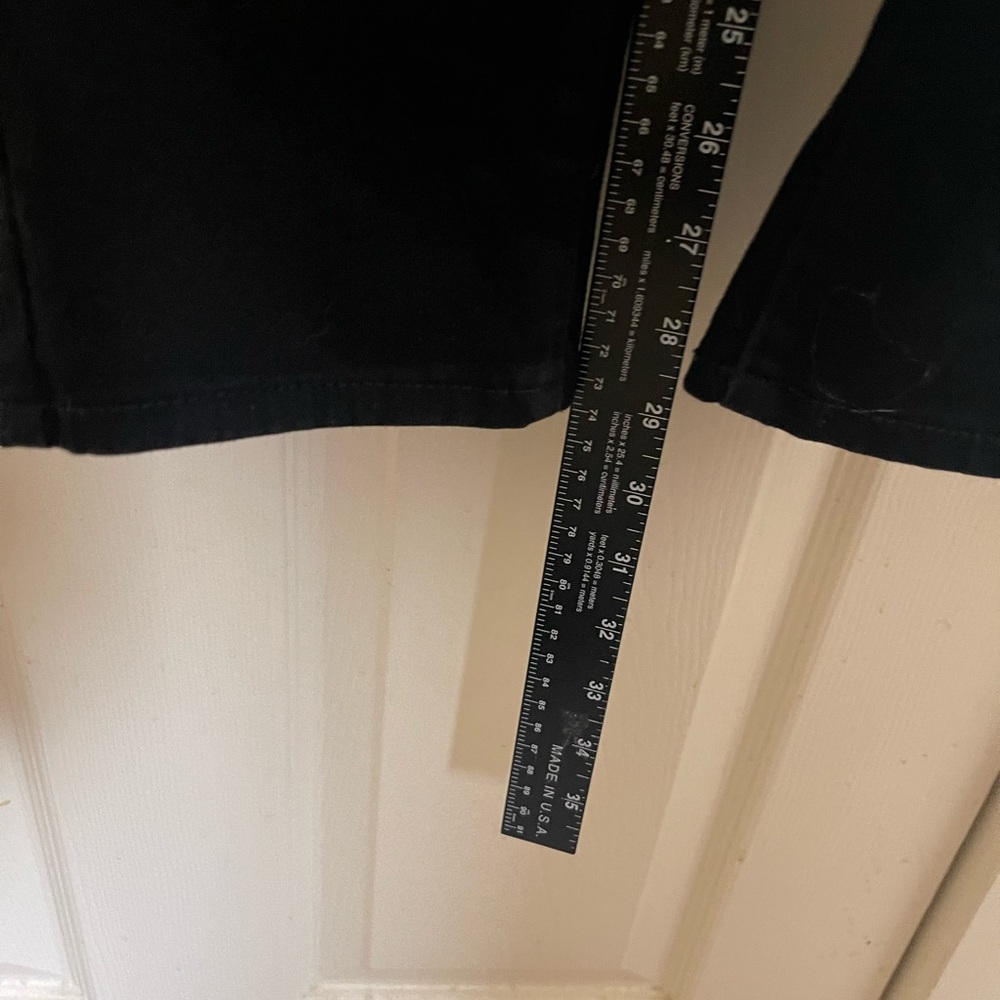 Levi’s 711 Black Denim Jeans Size 20W - Picture 6 of 10